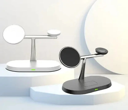 3 in 1 Wireless Magnetic Phone Charger